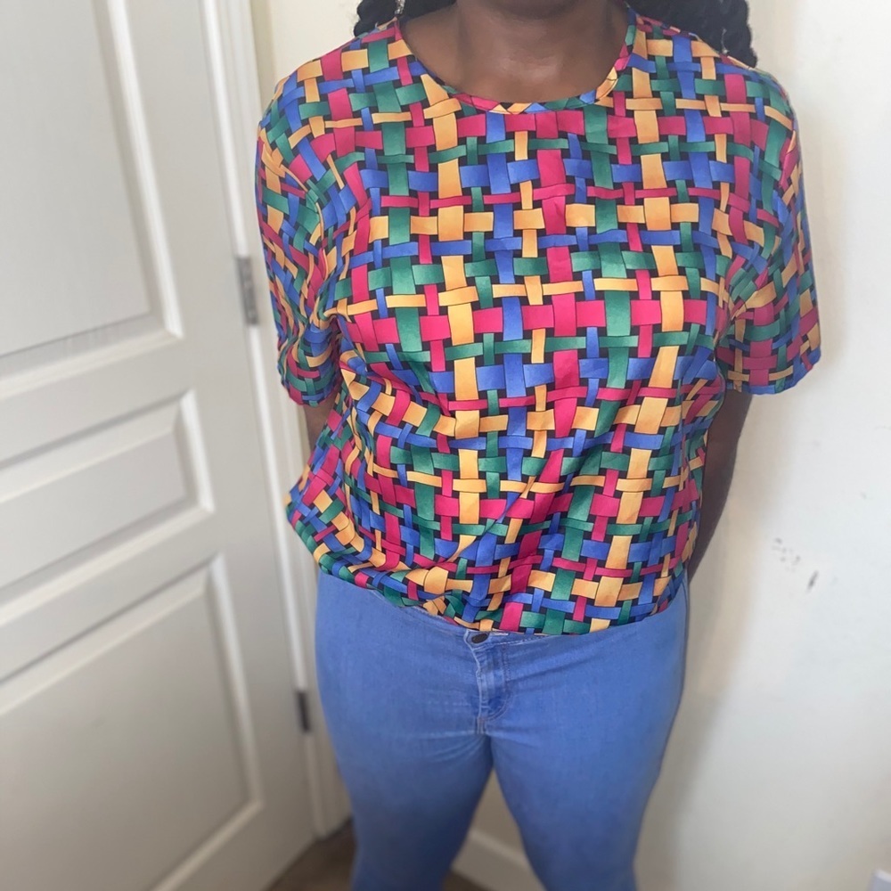 Multicolor vintage top